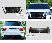 Buy Now BODY KIT for Nissan patrol Y62 2020+ and upgrade car parts from SIR Tuning at the Best Price. Headlights, Tail lights, Bodykits, Navigations, body kit and more - Fast & Free Shipping within Europe, US & Worldwide.