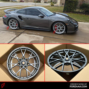 Buy Now 20 INCH FORGED WHEELS for PORSCHE 911 991 TURBO 2018 and upgrade car parts from SIR Tuning at the Best Price. Headlights, Tail lights, Bodykits, Navigations, Gallery and more - Fast & Free Shipping within Europe, US & Worldwide.