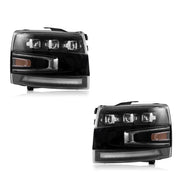 Buy Now VLAND Projector LED Headlights Fit For 2007-2014 Silverado 1500 2500 HD 3500 HD and upgrade car parts from SIR Tuning at the Best Price. Headlights, Tail lights, Bodykits, Navigations, Headlights and more - Fast & Free Shipping within Europe, US & Worldwide.