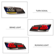 Buy Now VLAND Full LED Sequential Tail Lights For Honda Accord 2013-2015 ABS PMMA GLASS Material and upgrade car parts from SIR Tuning at the Best Price. Headlights, Tail lights, Bodykits, Navigations, Automotive Taillight Assemblies and more - Fast & Free Shipping within Europe, US & Worldwide.