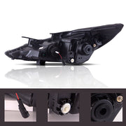 Buy Now Vland Carlamp Dual Beam Headlights For Hyundai 2011-2014 Sonata Sequential Demon Eye (Bulbs Not Included) and upgrade car parts from SIR Tuning at the Best Price. Headlights, Tail lights, Bodykits, Navigations, Automotive Headlight Assemblies and more - Fast & Free Shipping within Europe, US & Worldwide.