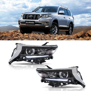 Buy Now Vland Carlamp LED Projector Headlights for Toyota Land Crusier Prado 2016-2021 | Vland and upgrade car parts from SIR Tuning at the Best Price. Headlights, Tail lights, Bodykits, Navigations, Automotive Headlight Assemblies and more - Fast & Free Shipping within Europe, US & Worldwide.