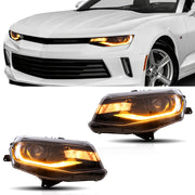 Buy Now 16-18 Chevrolet Camaro & 19-24 Camaro ZL1 Vland LED Dual Beam Projector HeadLights Black and upgrade car parts from SIR Tuning at the Best Price. Headlights, Tail lights, Bodykits, Navigations, Headlights and more - Fast & Free Shipping within Europe, US & Worldwide.