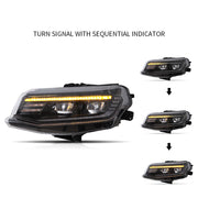 Buy Now Vland Carlamp Projector Headlights For Chevrolet / Chevy Camaro LT SS RS ZL LS 2016-2018 and upgrade car parts from SIR Tuning at the Best Price. Headlights, Tail lights, Bodykits, Navigations, Headlights and more - Fast & Free Shipping within Europe, US & Worldwide.