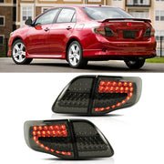 Buy Now Vland Carlamp Tail Lights For Toyota Corolla 2008-2011 ABS, PMMA, GLASS Material(Fit for American Models) and upgrade car parts from SIR Tuning at the Best Price. Headlights, Tail lights, Bodykits, Navigations, Automotive Taillight Assemblies and more - Fast & Free Shipping within Europe, US & Worldwide.