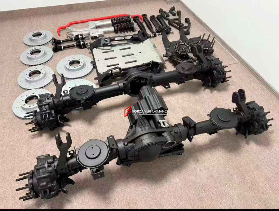 Buy Now 6x6 COMPLETE AXLE WITH PORTALS FOR MERCEDES BENZ G CLASS AMG W464 W465 G500 G400 G63 2019+ and upgrade car parts from SIR Tuning at the Best Price. Headlights, Tail lights, Bodykits, Navigations, body kit and more - Fast & Free Shipping within Europe, US & Worldwide.