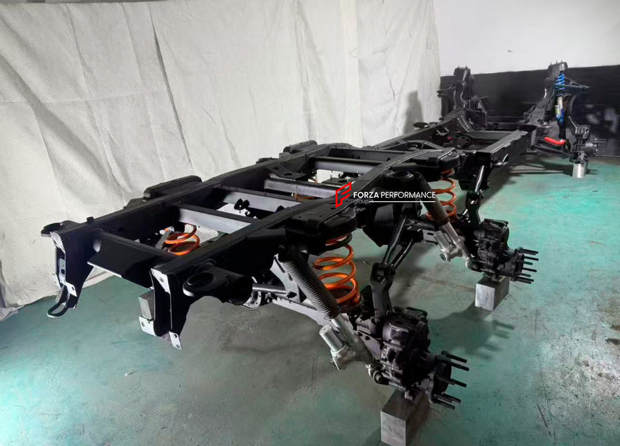 Buy Now 6x6 FRAME COMPLETE AXLE WITH PORTALS FOR MERCEDES BENZ G CLASS AMG W464 W465 G500 G400 G63 2019+ and upgrade car parts from SIR Tuning at the Best Price. Headlights, Tail lights, Bodykits, Navigations, body kit and more - Fast & Free Shipping within Europe, US & Worldwide.