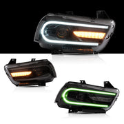 Buy Now Vland Carlamp Led Headlights Compatible with Dodge Charger 2011-2014 (RHD and LHD Versions) and upgrade car parts from SIR Tuning at the Best Price. Headlights, Tail lights, Bodykits, Navigations, Automotive Headlight Assemblies and more - Fast & Free Shipping within Europe, US & Worldwide.