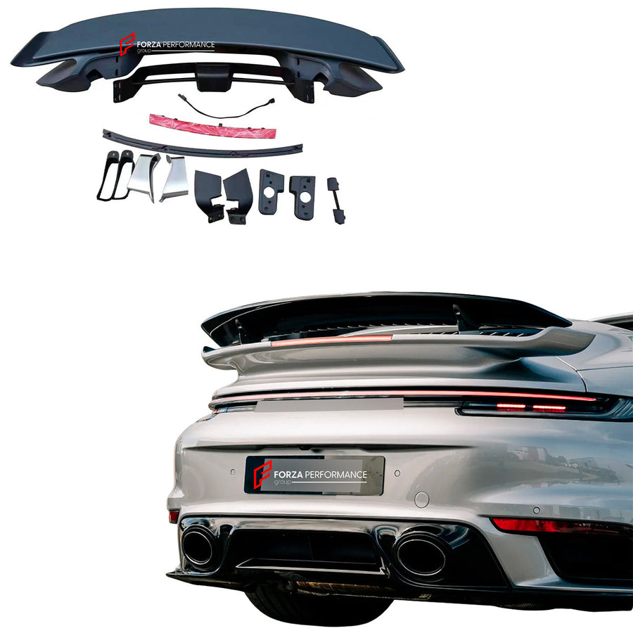 Buy Now CONVERSION REAR SPOILER for PORSCHE 911 992.1 992.2 CARRERA 2019+ UPGRADE to TURBO S FACELIFT and upgrade car parts from SIR Tuning at the Best Price. Headlights, Tail lights, Bodykits, Navigations, body kit and more - Fast & Free Shipping within Europe, US & Worldwide.