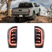 Buy Now Vland Carlamp LED Smoked Taillights For 2016-2022 Toyota Tacoma TRD Off Road, SR5, SR, TRD Pro, TRD Sport, Limited and upgrade car parts from SIR Tuning at the Best Price. Headlights, Tail lights, Bodykits, Navigations, Tail lights and more - Fast & Free Shipping within Europe, US & Worldwide.