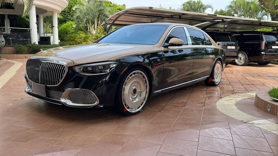 Buy Now 22 INCH FORGED WHEELS RIMS for MERCEDES-BENZ S-CLASS W223 2023 and upgrade car parts from SIR Tuning at the Best Price. Headlights, Tail lights, Bodykits, Navigations, wheels and more - Fast & Free Shipping within Europe, US & Worldwide.