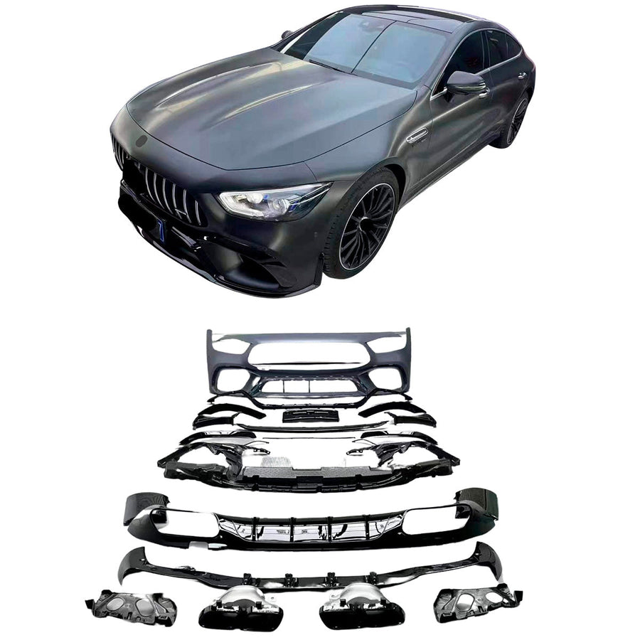 Buy Now CONVERSION BODY KIT for AMG GT X290 2020+ UPGRADE TO AMG GT63 and upgrade car parts from SIR Tuning at the Best Price. Headlights, Tail lights, Bodykits, Navigations, body kit and more - Fast & Free Shipping within Europe, US & Worldwide.
