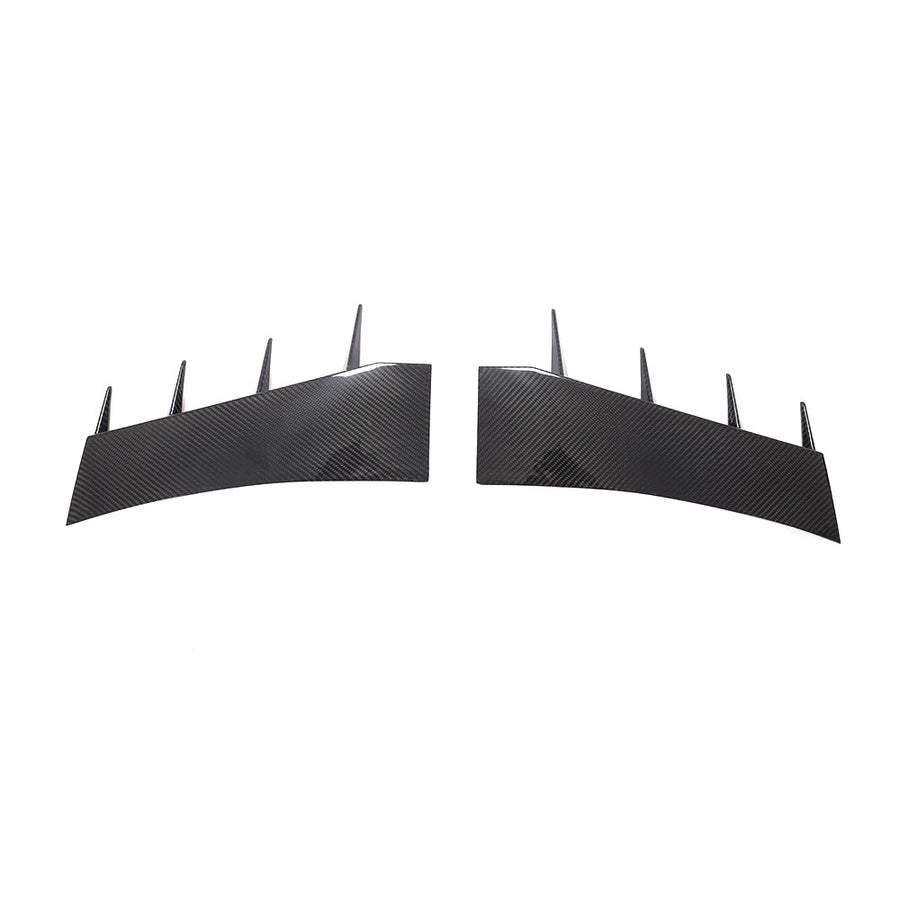 Buy Now DRY CARBON FRONT BUMPER CANARDS for AUDI RS7 4K 2019+ and upgrade car parts from SIR Tuning at the Best Price. Headlights, Tail lights, Bodykits, Navigations, body kit and more - Fast & Free Shipping within Europe, US & Worldwide.
