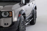 Buy Now AUTHENTIC JAOS FENDER FLARES for TOYOTA LAND CRUISER LC 250 2024 and upgrade car parts from SIR Tuning at the Best Price. Headlights, Tail lights, Bodykits, Navigations, Carbon body kit and more - Fast & Free Shipping within Europe, US & Worldwide.