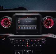 Buy Now Air Vents with Ambient Light for Jeep Wrangler JL 2018+ 12 Colors and upgrade car parts from SIR Tuning at the Best Price. Headlights, Tail lights, Bodykits, Navigations, body kit and more - Fast & Free Shipping within Europe, US & Worldwide.