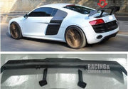 Buy Now CARBON FIBER TRUNK SPOILER FOR AUDI R8 TYPE 42 2007 - 2015 | GT STYLE and upgrade car parts from SIR Tuning at the Best Price. Headlights, Tail lights, Bodykits, Navigations, body kit and more - Fast & Free Shipping within Europe, US & Worldwide.