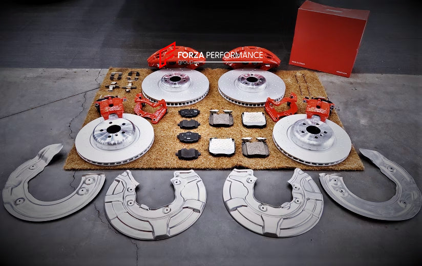Buy Now BIG BRAKE KIT for BMW G11 G12 G30 G31 G32 520i 530i 540i 730i 740i and upgrade car parts from SIR Tuning at the Best Price. Headlights, Tail lights, Bodykits, Navigations, BIG BRAKE KIT and more - Fast & Free Shipping within Europe, US & Worldwide.