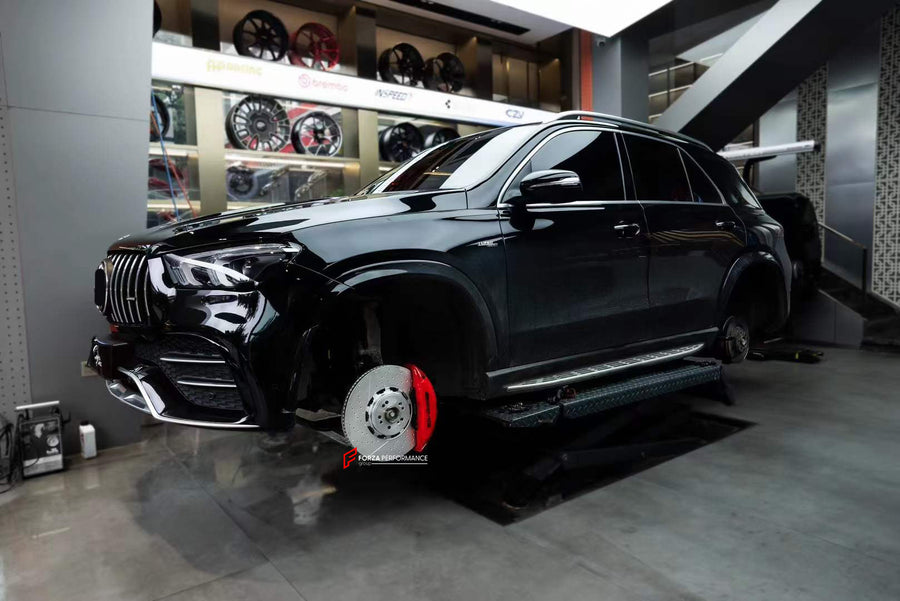 Buy Now BIG BRAKE KIT for MERCEDES-BENZ GLE 53 W167 2018+ and upgrade car parts from SIR Tuning at the Best Price. Headlights, Tail lights, Bodykits, Navigations, BIG BRAKE KIT and more - Fast & Free Shipping within Europe, US & Worldwide.