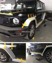 Buy Now BODY KIT for MERCEDES-BENZ G-CLASS W464 2018 - 2024 and upgrade car parts from SIR Tuning at the Best Price. Headlights, Tail lights, Bodykits, Navigations, Carbon body kit and more - Fast & Free Shipping within Europe, US & Worldwide.