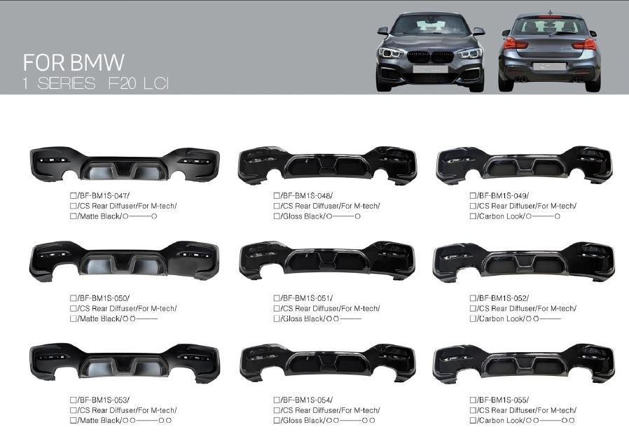 Buy Now PARTS FOR BMW 1 SERIES F20 2017-2020 M-TECH and upgrade car parts from SIR Tuning at the Best Price. Headlights, Tail lights, Bodykits, Navigations, body kit and more - Fast & Free Shipping within Europe, US & Worldwide.