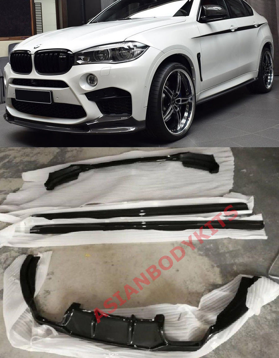 Buy Now CARBON FIBER BODY KIT for BMW X6M F86 2015 - 2019 FRONT LIP SIDE SKIRTS REAR DIFFUSER and upgrade car parts from SIR Tuning at the Best Price. Headlights, Tail lights, Bodykits, Navigations, body kit and more - Fast & Free Shipping within Europe, US & Worldwide.