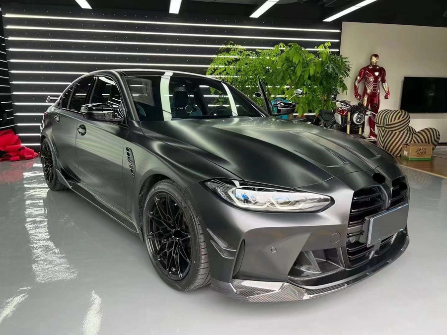 Buy Now CARBON FIBER BODY KIT FOR BMW M3 G80 2020+ and upgrade car parts from SIR Tuning at the Best Price. Headlights, Tail lights, Bodykits, Navigations, body kit and more - Fast & Free Shipping within Europe, US & Worldwide.