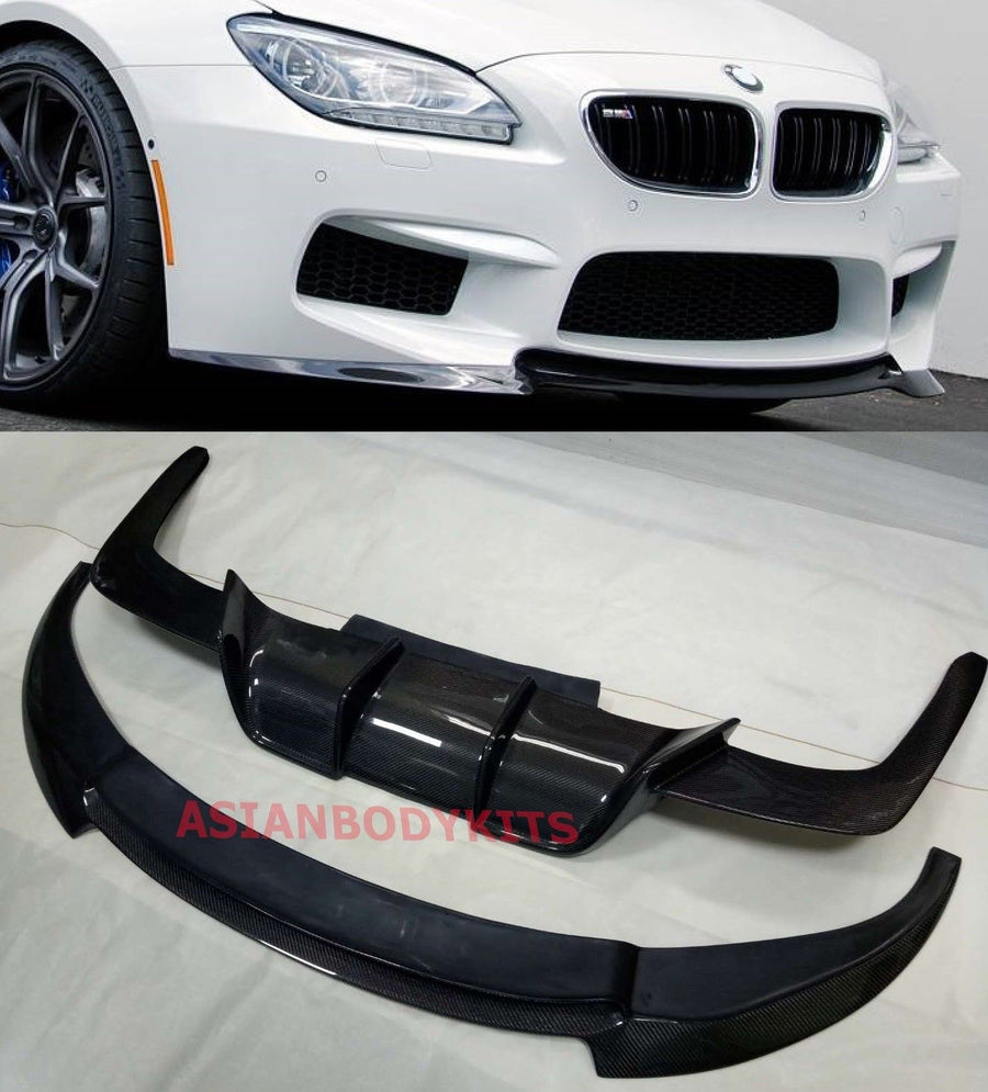 Buy Now CARBON FRONT LIP CARBON DIFFUSER for BMW M6 F06 F12 F13 2011-2017 (VRS style) and upgrade car parts from SIR Tuning at the Best Price. Headlights, Tail lights, Bodykits, Navigations, body kit and more - Fast & Free Shipping within Europe, US & Worldwide.