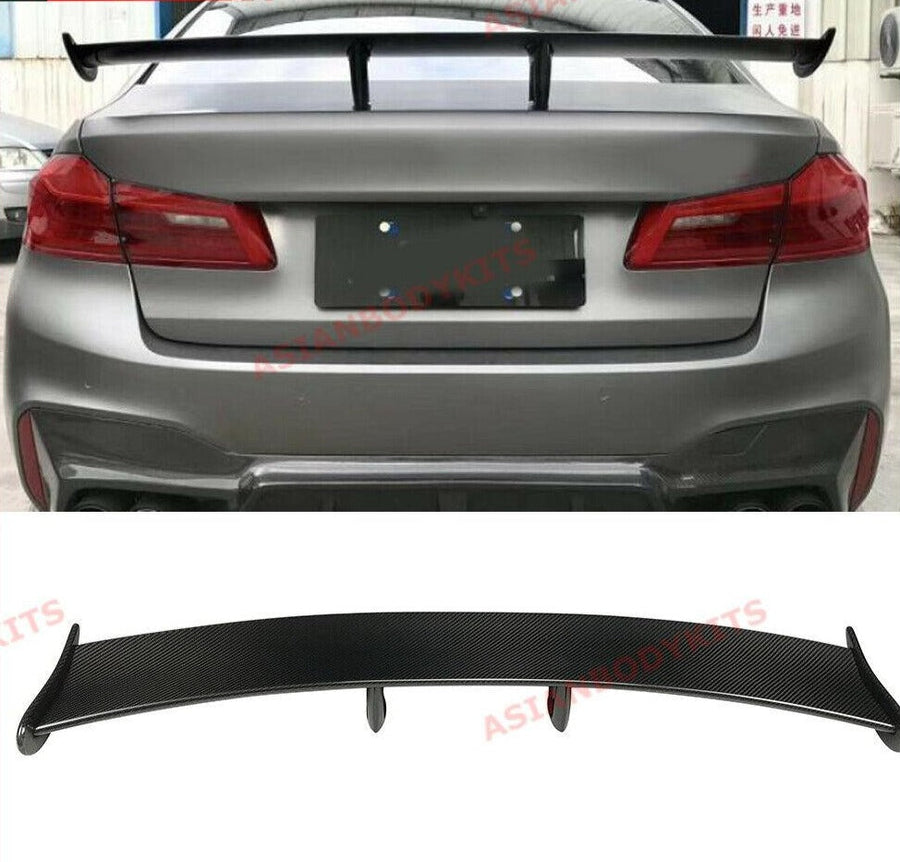 Buy Now DRY CARBON FIBER REAR WING SPOILER for BMW M5 F90 5 SERIES G30 G38 2017 - 2020 and upgrade car parts from SIR Tuning at the Best Price. Headlights, Tail lights, Bodykits, Navigations, body kit and more - Fast & Free Shipping within Europe, US & Worldwide.