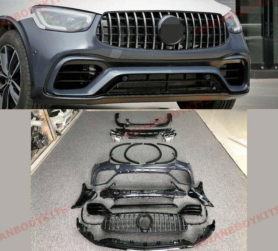 Buy Now BODY KIT for MERCEDES BENZ GLC CLASS X253 AMG SUV 2020 - 2022 and upgrade car parts from SIR Tuning at the Best Price. Headlights, Tail lights, Bodykits, Navigations, body kit and more - Fast & Free Shipping within Europe, US & Worldwide.