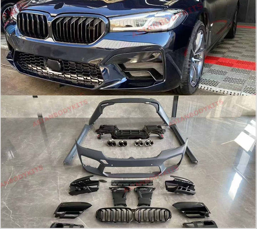 Buy Now BODY KIT for BMW 5 SERIES G30 LCI 2020+ M5 STYLE and upgrade car parts from SIR Tuning at the Best Price. Headlights, Tail lights, Bodykits, Navigations, body kit and more - Fast & Free Shipping within Europe, US & Worldwide.