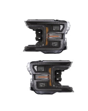 Buy Now Black Led Headlights for Ford F150 2018 - 2019 and upgrade car parts from SIR Tuning at the Best Price. Headlights, Tail lights, Bodykits, Navigations, Automotive Headlight Assemblies and more - Fast & Free Shipping within Europe, US & Worldwide.