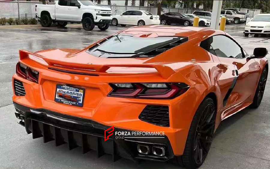 Buy Now CARBON BODY KIT for CHEVROLET CORVETTE C8 2019+ and upgrade car parts from SIR Tuning at the Best Price. Headlights, Tail lights, Bodykits, Navigations, body kit and more - Fast & Free Shipping within Europe, US & Worldwide.