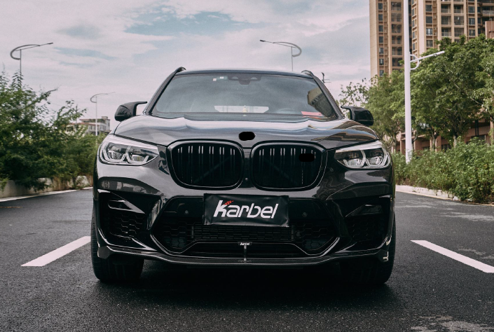 Buy Now AUTHENTIC KARBEL CARBON FIBER BODY KIT FOR BMW X3M F97 2019+ and upgrade car parts from SIR Tuning at the Best Price. Headlights, Tail lights, Bodykits, Navigations, body kit and more - Fast & Free Shipping within Europe, US & Worldwide.