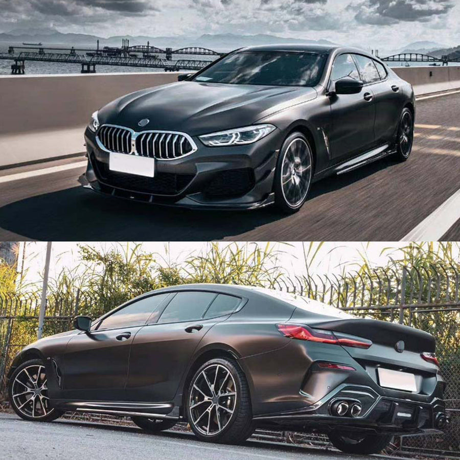 Buy Now CARBON BODY KIT for BMW 8 SERIES G16 2018+ and upgrade car parts from SIR Tuning at the Best Price. Headlights, Tail lights, Bodykits, Navigations, body kit and more - Fast & Free Shipping within Europe, US & Worldwide.