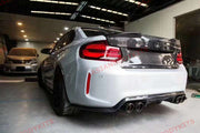 Buy Now CARBON REAR TRUNK LID for BMW M2 F87 2016 - 2021 and upgrade car parts from SIR Tuning at the Best Price. Headlights, Tail lights, Bodykits, Navigations, body kit and more - Fast & Free Shipping within Europe, US & Worldwide.