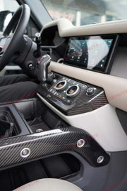 Buy Now DRY CARBON FIBER INTERIOR TRIM KIT COVERS for LAND ROVER DEFENDER L663 2020+ and upgrade car parts from SIR Tuning at the Best Price. Headlights, Tail lights, Bodykits, Navigations, body kit and more - Fast & Free Shipping within Europe, US & Worldwide.