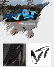 Buy Now CARBON HEADLIGHT COVERS for MCLAREN ARTURA 2021+ and upgrade car parts from SIR Tuning at the Best Price. Headlights, Tail lights, Bodykits, Navigations, Carbon body kit and more - Fast & Free Shipping within Europe, US & Worldwide.