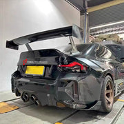 Buy Now CARBON REAR GT WING SPOILER for BMW M2 G87 2023 - 2024 M3 G80 2020+ M4 G82 2021 - 2024 and upgrade car parts from SIR Tuning at the Best Price. Headlights, Tail lights, Bodykits, Navigations, Carbon body kit and more - Fast & Free Shipping within Europe, US & Worldwide.