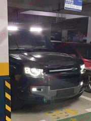 Buy Now CARBON ROOF SPOILER and LIGHT BAR LED for LAND ROVER DEFENDER L663 2020+ and upgrade car parts from SIR Tuning at the Best Price. Headlights, Tail lights, Bodykits, Navigations, Carbon body kit and more - Fast & Free Shipping within Europe, US & Worldwide.