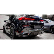 Buy Now CARBON LOOK AERO KIT for BMW X6 G06 LCI F96 LCI 2024 - 2026 and upgrade car parts from SIR Tuning at the Best Price. Headlights, Tail lights, Bodykits, Navigations, body kit and more - Fast & Free Shipping within Europe, US & Worldwide.
