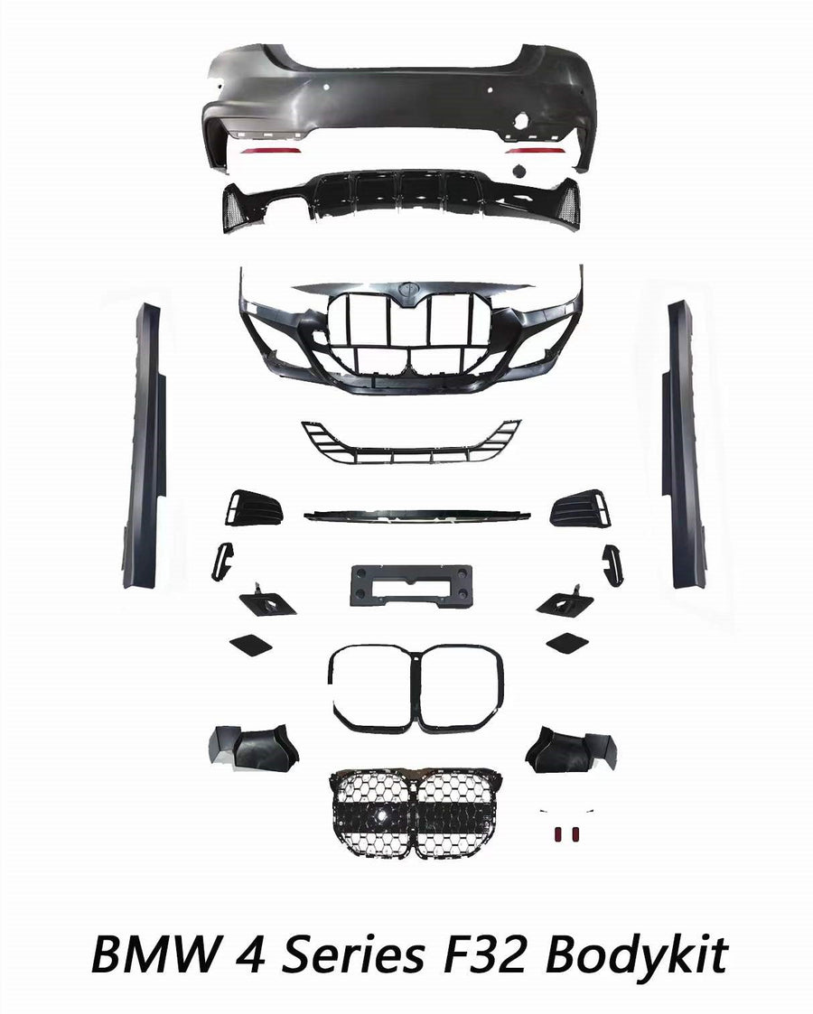 Buy Now CONVERSION BODY KIT for BMW 4 SERIES F32 2013 - 2020 upgrade to G22 2021 - 2024 and upgrade car parts from SIR Tuning at the Best Price. Headlights, Tail lights, Bodykits, Navigations, body kit and more - Fast & Free Shipping within Europe, US & Worldwide.