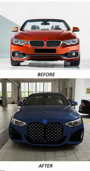Buy Now CONVERSION BODY KIT for BMW 4 SERIES F32 2013 - 2020 upgrade to G22 2021 - 2024 and upgrade car parts from SIR Tuning at the Best Price. Headlights, Tail lights, Bodykits, Navigations, body kit and more - Fast & Free Shipping within Europe, US & Worldwide.