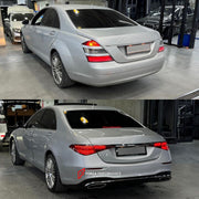Buy Now CONVERSION BODY KIT for MERCEDES-BENZ W221 2006 - 2013 UPGRADE to W223 2020 - 2024 and upgrade car parts from SIR Tuning at the Best Price. Headlights, Tail lights, Bodykits, Navigations, body kit and more - Fast & Free Shipping within Europe, US & Worldwide.