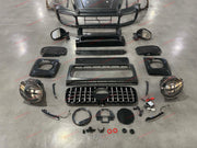 Buy Now CONVERSION BODY KIT W463 to W464 for Mercedes Benz G-class G63 G550 1990 - 2017 STYLE and upgrade car parts from SIR Tuning at the Best Price. Headlights, Tail lights, Bodykits, Navigations, body kit and more - Fast & Free Shipping within Europe, US & Worldwide.