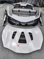 Buy Now CONVERSION UPGRADE DRY CARBON BODY KIT for FERRARI 488 2015 - 2020 UPGRADE to 488 CHALLENGE EVO FACELIFT and upgrade car parts from SIR Tuning at the Best Price. Headlights, Tail lights, Bodykits, Navigations, Carbon body kit and more - Fast & Free Shipping within Europe, US & Worldwide.