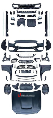 Buy Now CONVERSION UPGRADE BODY KIT for MERCEDES BENZ C-CLASS W206 2021+ UPGRADE to C63 W206 FACELIFT and upgrade car parts from SIR Tuning at the Best Price. Headlights, Tail lights, Bodykits, Navigations, body kit and more - Fast & Free Shipping within Europe, US & Worldwide.