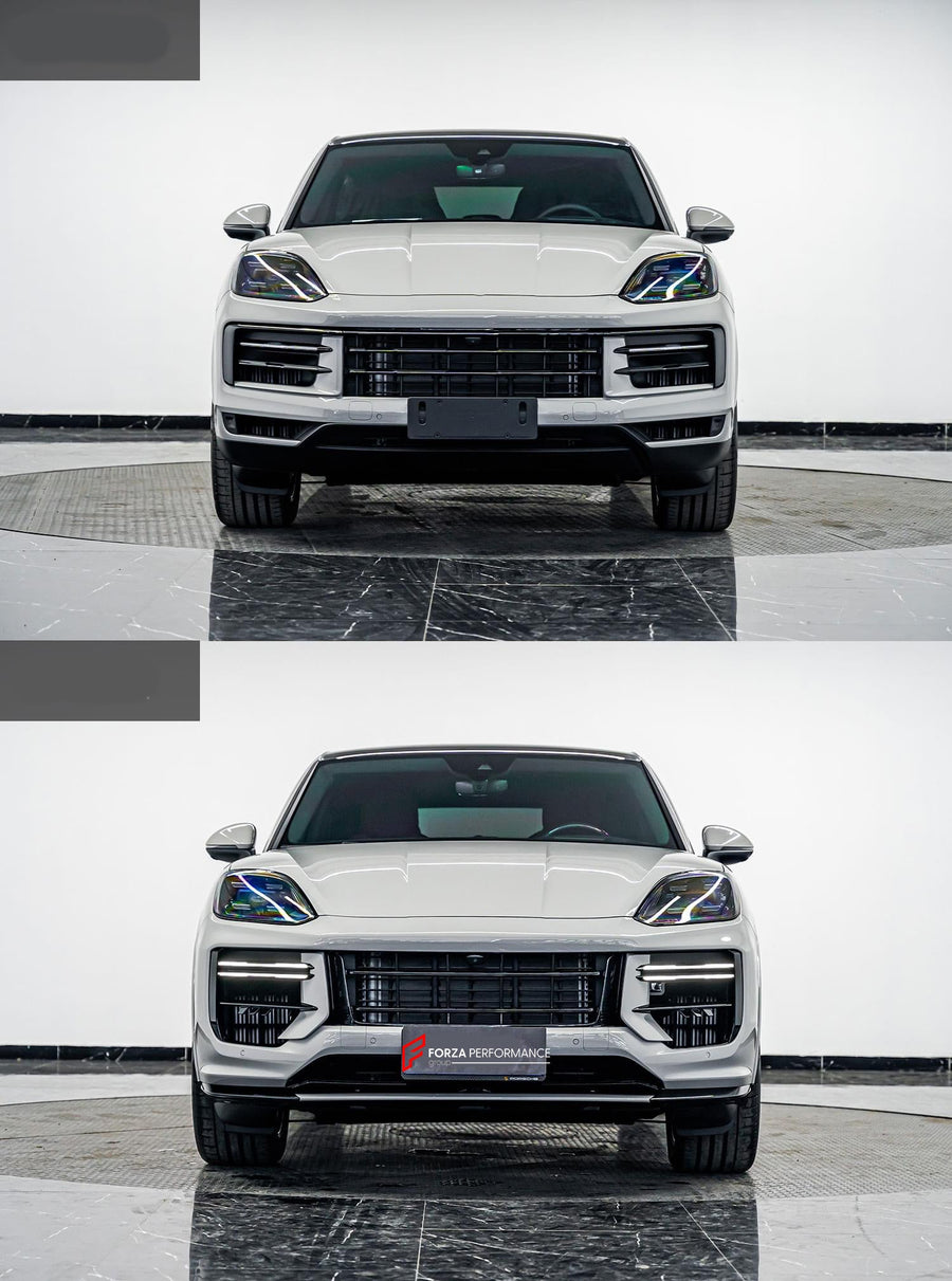 Buy Now CONVERSION BODY KIT for PORSCHE CAYENNE 9YA 2018 - 2023 to TURBO GT 2024 and upgrade car parts from SIR Tuning at the Best Price. Headlights, Tail lights, Bodykits, Navigations, body kit and more - Fast & Free Shipping within Europe, US & Worldwide.