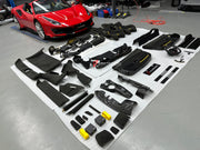 Buy Now CONVERSION UPGRADE INTERIOR KIT for FERRARI 488 2015 - 2020 upgrade to PISTA and upgrade car parts from SIR Tuning at the Best Price. Headlights, Tail lights, Bodykits, Navigations, Carbon body kit and more - Fast & Free Shipping within Europe, US & Worldwide.