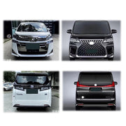 Buy Now CONVERSION UPGRADE BODY KIT for TOYOTA ALPHARD VELLFIRE 30 35 to LEXUS LM300h and upgrade car parts from SIR Tuning at the Best Price. Headlights, Tail lights, Bodykits, Navigations, body kit and more - Fast & Free Shipping within Europe, US & Worldwide.