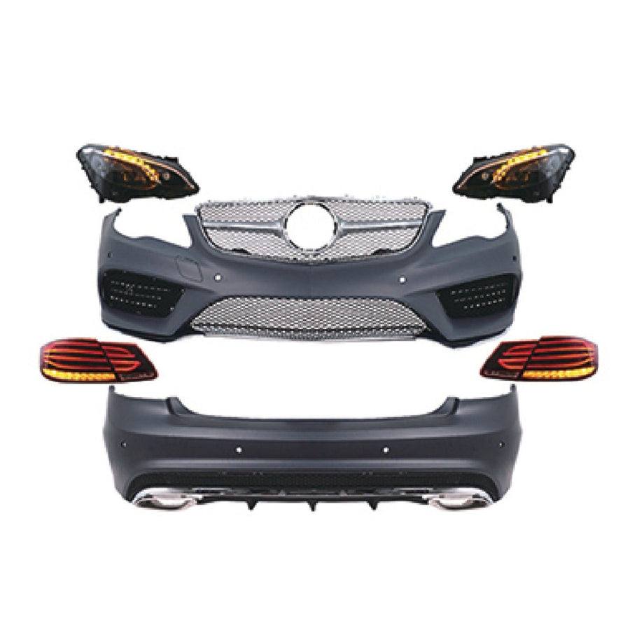 Buy Now CONVERSION BODY KIT for MERCEDES-BENZ E-CLASS COUPE W212 C207 2009 - 2013 UPGRADE to W212 C207 FACELIFT and upgrade car parts from SIR Tuning at the Best Price. Headlights, Tail lights, Bodykits, Navigations, body kit and more - Fast & Free Shipping within Europe, US & Worldwide.